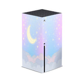Clouds Xbox series x skin, Xbox sereis x sticker for Console controller, Vinyl 3m stickers Full wrap cover - Tackydesign
